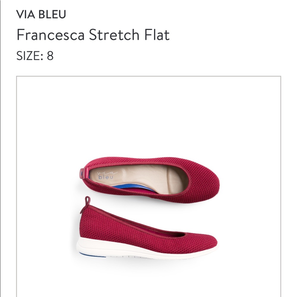 Via Bleu Francesca stretch flats from Stitch Fix